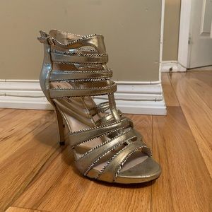 Gold heels